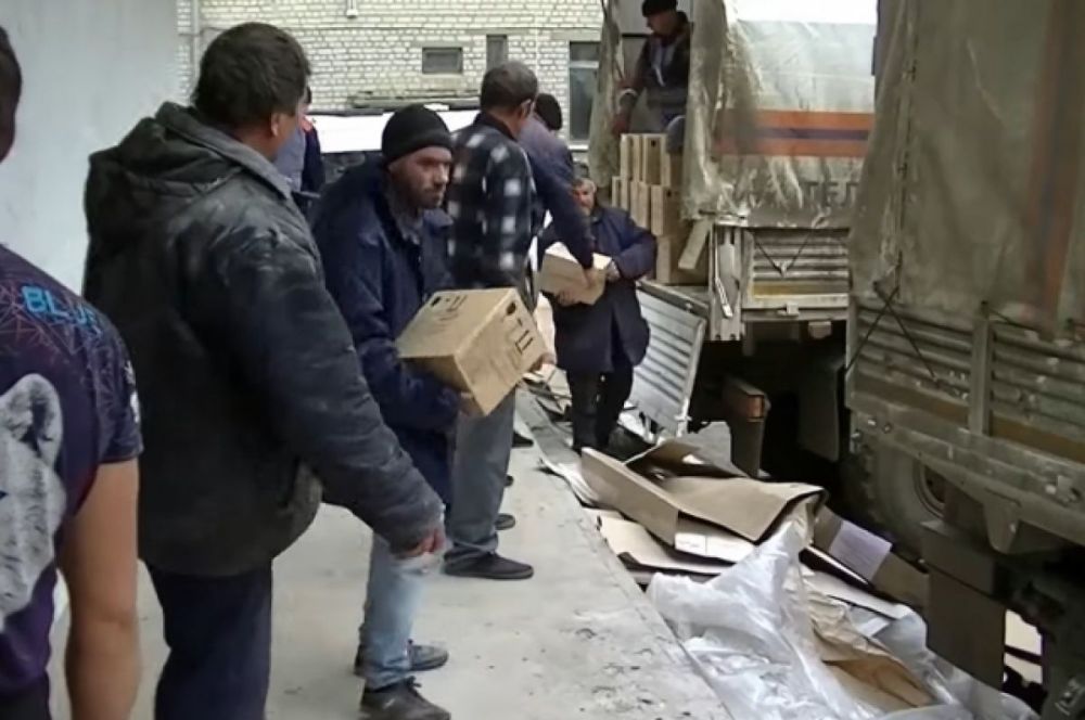 Россия направила на Украину больше 15 тысяч тонн гуманитарной помощи