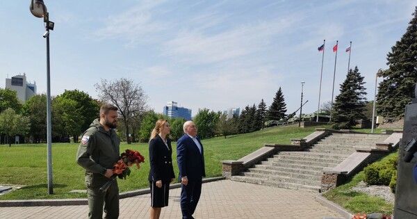 Госсекретарь Союзного государства России и Белоруссии Дмитрий Мезенцев впервые посетил столицу ДНР