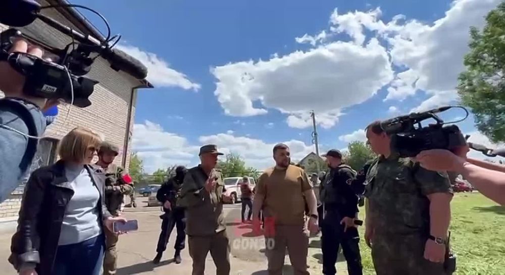 Глава ДНР в освобождённом Краснолиманский район