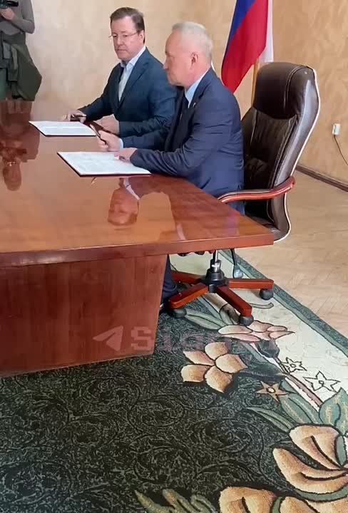 Только что было подписано первое официальное соглашение о сотрудничестве между российским регионом и городом в ДНР