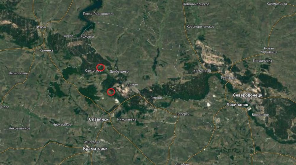 Штаб территориальной обороны ДНР: Яровая и Щурово освобождены от украинской оккупации, продолжаются бои за Святогорск