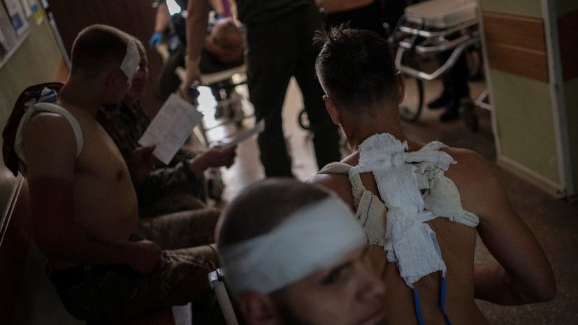 Минобороны: за три дня боёв у Святогорска ВСУ потеряли более 300 человек и шесть танков