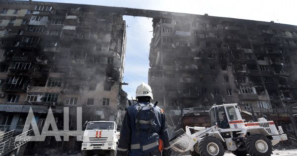 МЧС рассказали, какое количество территории расчищено от завалов в Мариуполе