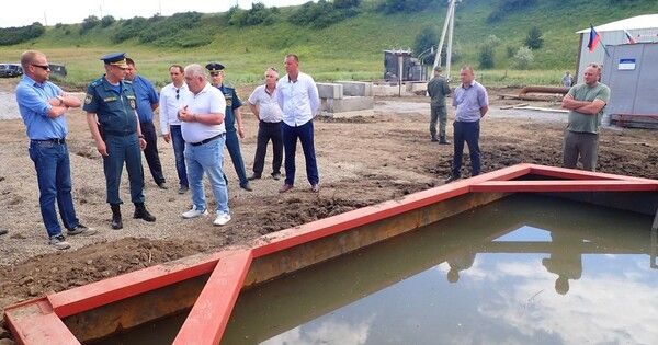 В ДНР завершено строительство водозаборной камеры, начали качать воду из источника под Горловкой
