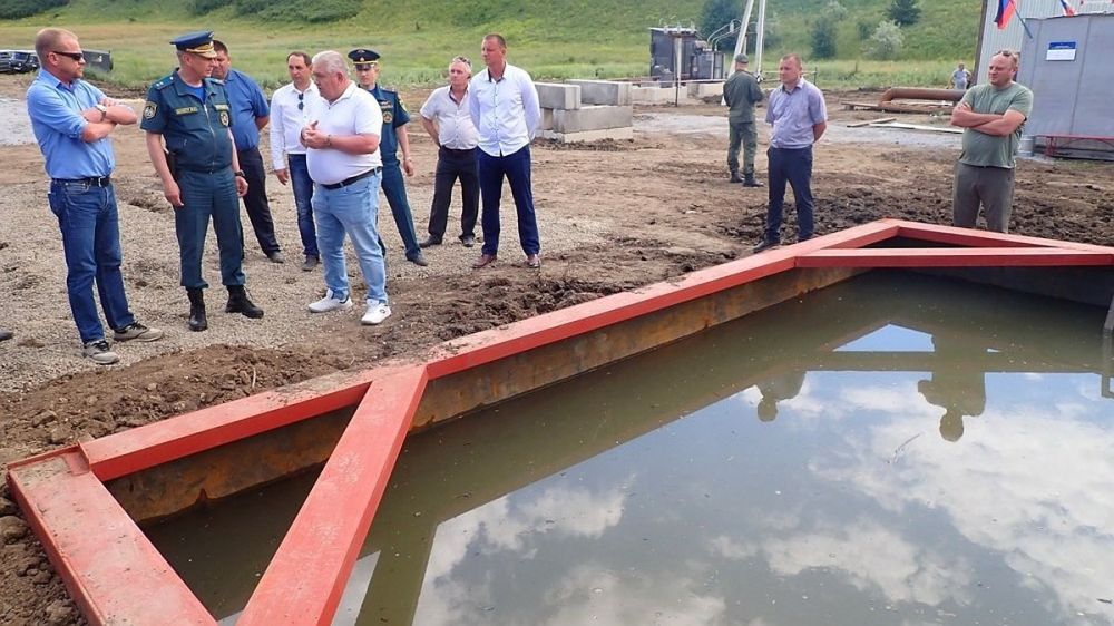 В ДНР завершили строительство временного водозабора из русла протекающей в Горловке реки Садки