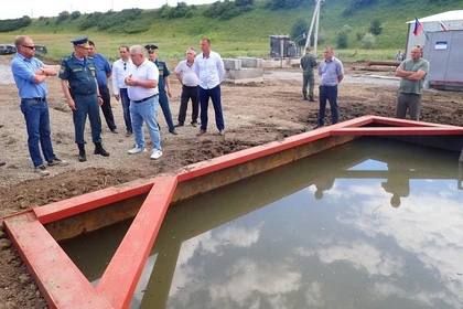 В ДНР завершили строительство временного водозабора из русла протекающей в Горловке реки Садки