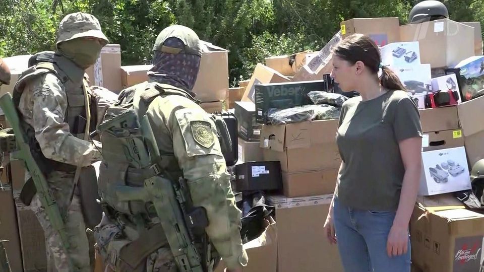 Военкор Ирина Куксенкова организовала сбор помощи военным Донбасса
