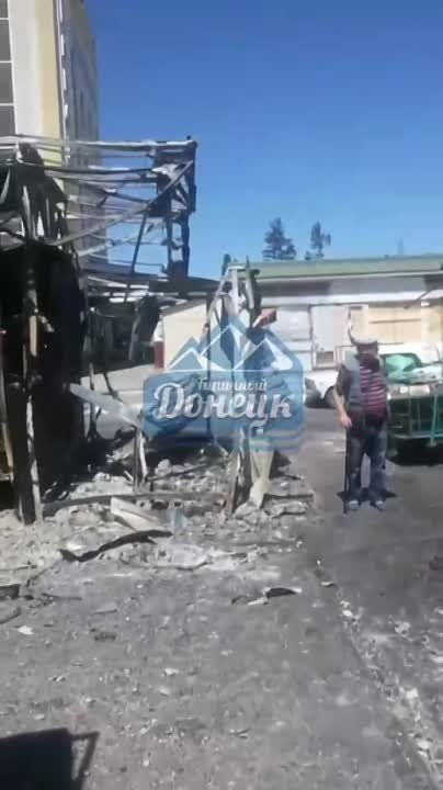 Железнодорожный рынок в Донецке сегодня