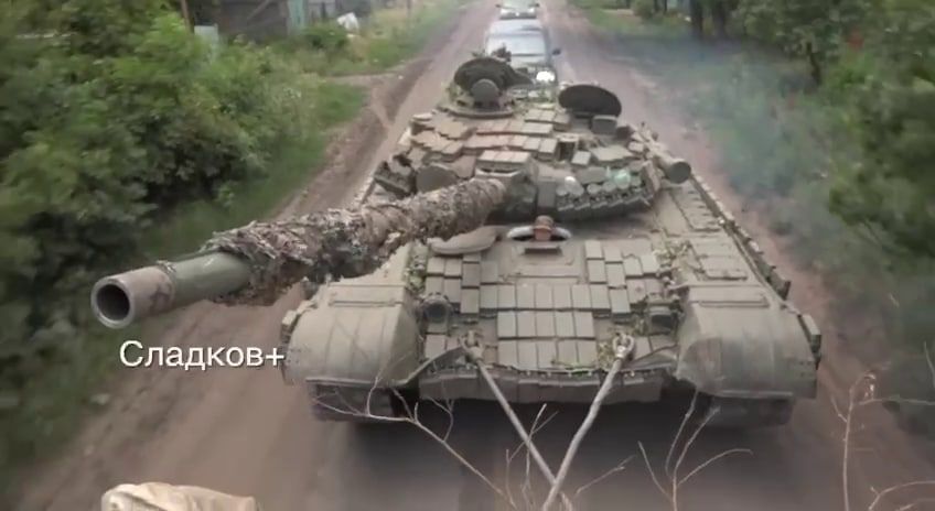 ��������� ���������� T-72M1, ������������ �� ������, �� ������� ���������� ����-1 � ���
