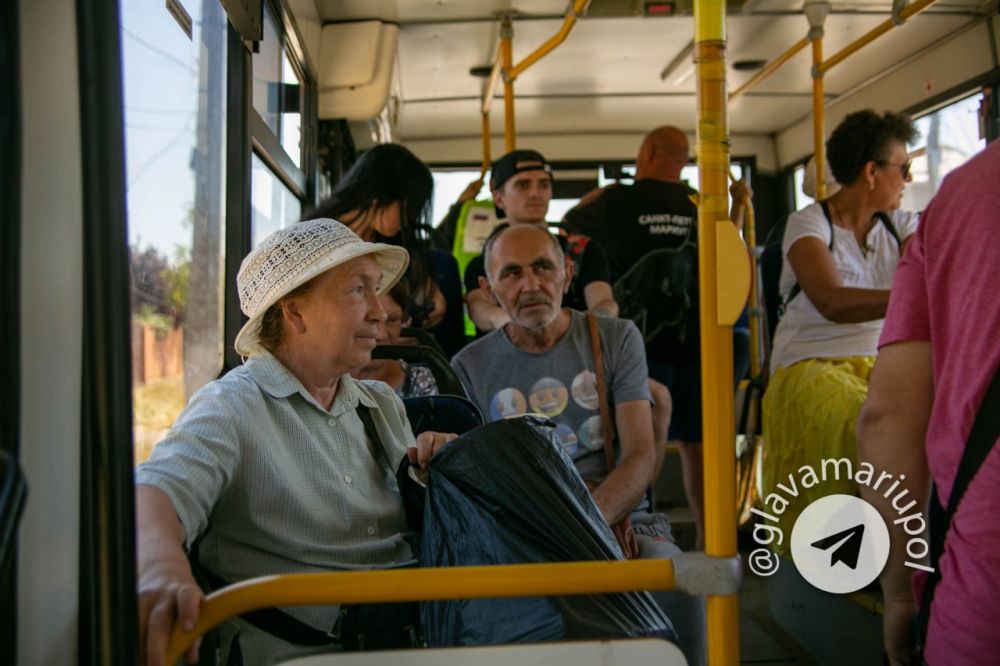 Проезд в муниципальном транспорте Мариуполя — бесплатным
