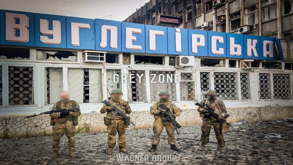 Союзные силы освободили Углегорскую ТЭС и поселок Новолуганское