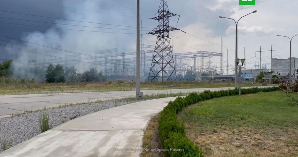 Минобороны России назвало обстрел ВСУ Запорожской АЭС актом ядерного терроризма