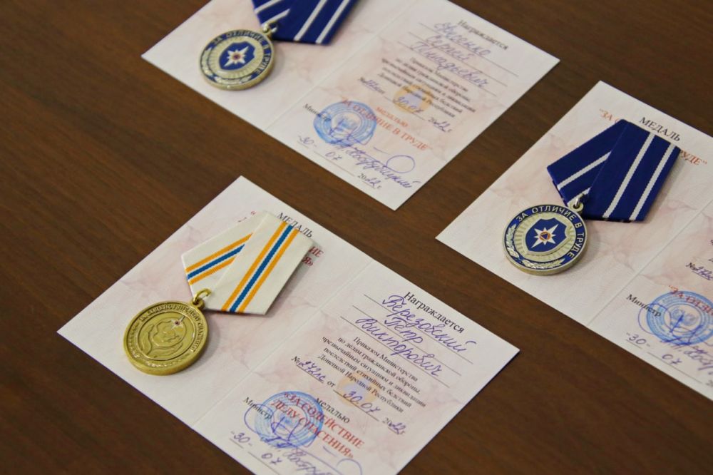 1 Государственный военизированный горноспасательный отряд г. Горловка отметил 100-летний юбилей