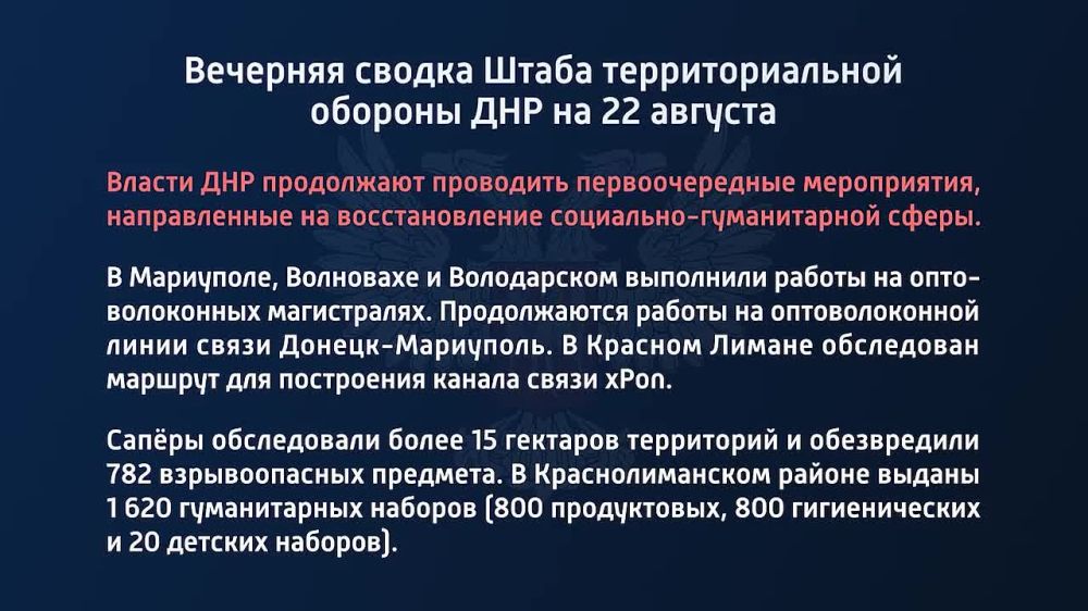 �������� ������ ����� ��������������� ������� ��� �� 22 ������� 2022 ����