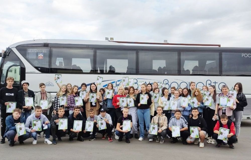 Иван Приходько: Горловские школьники вернулись из путешествия по Ставропольскому краю