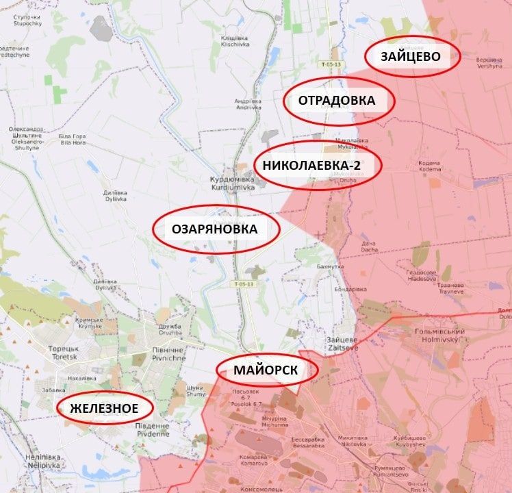 Информация о наступлении Союзных сил из вечерней сводки генштаба ВСУ