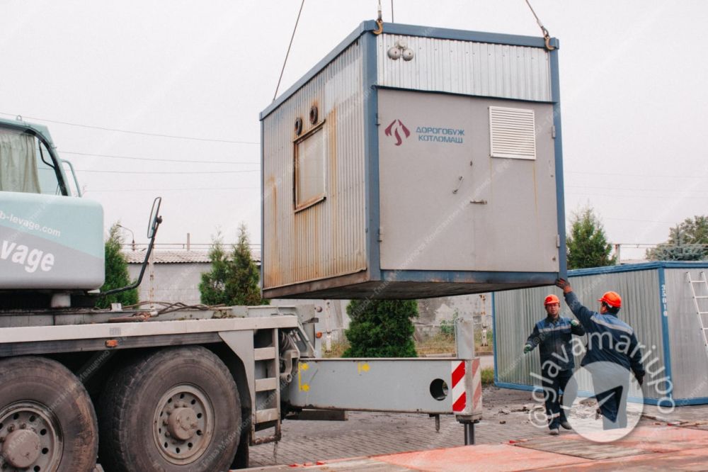 В Мариуполе будут отапливать передвижными котельными