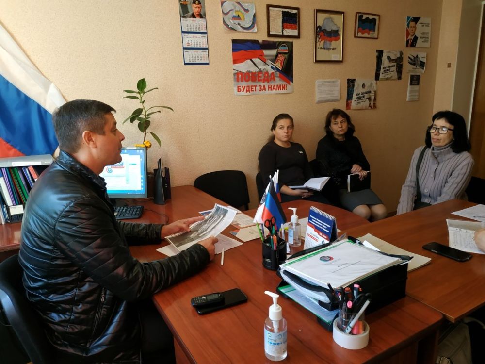 Василий Ткачук: В администрации Калининского района города Донецка прошел прием граждан