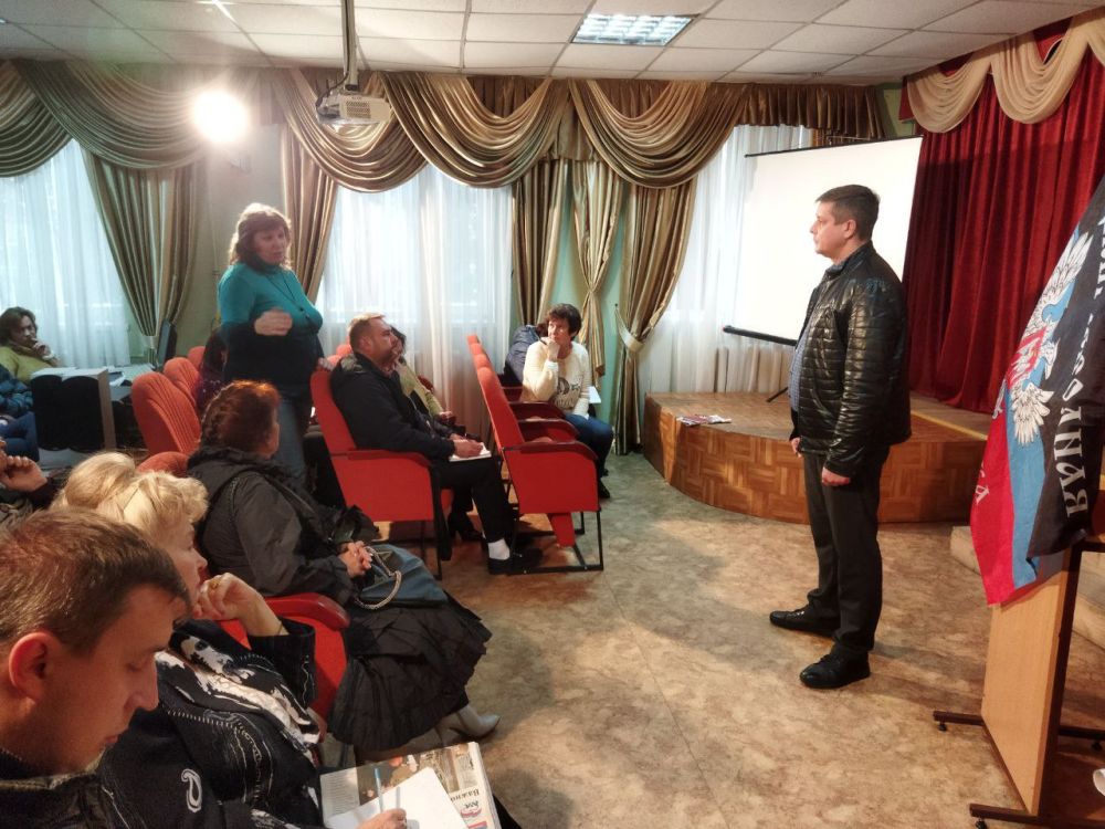 Василий Ткачук: Встреча с трудовым коллективом