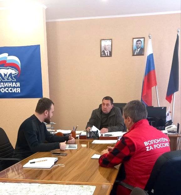 Константин Зинченко: Вчера, 02 ноября, встретился с заместителем Министра молодежи, спорта и туризма Донецкой Народной Республики Ильёй Бубновым