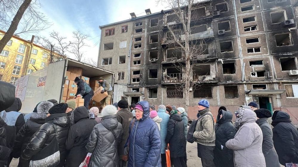 Благотворительный фонд «Ридовка помогает» при поддержке правительства Москвы оказал гуманитарную помощь жителям Мариуполя