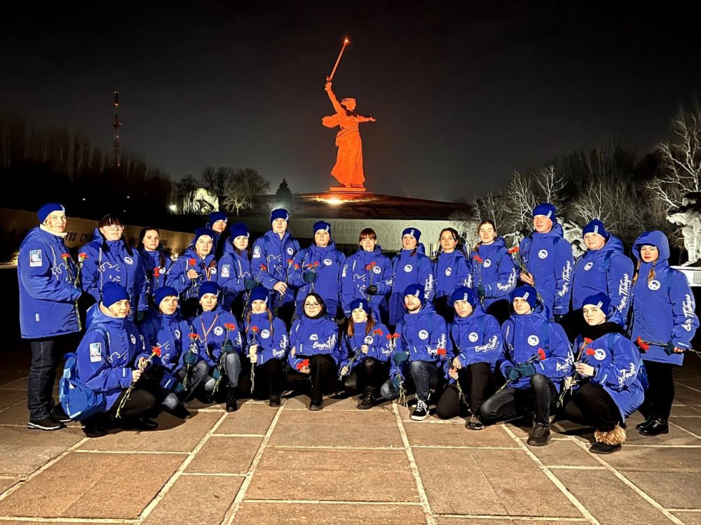 С 31 января по 4 февраля в Волгограде состоялся слет победителей Международного конкурса «Внуки Победы