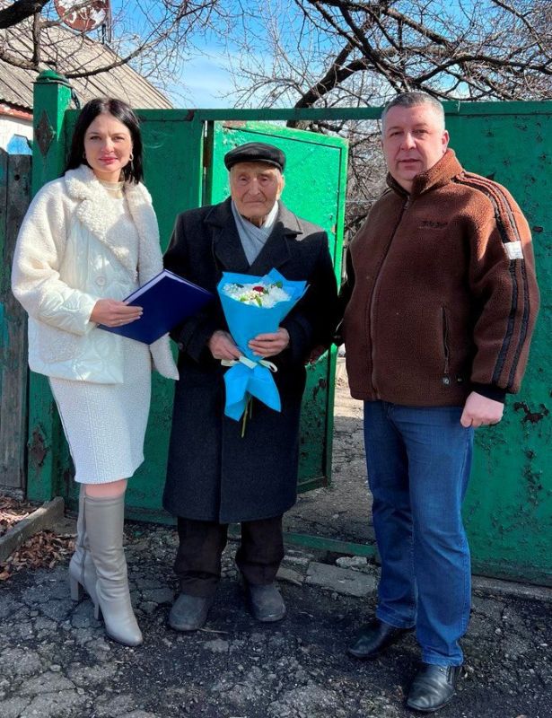 Дмитрий Лысенко: Поздравление с Днем рождения ветерана Великой Отечественной войны Махмутова Мулланура Муллашовича