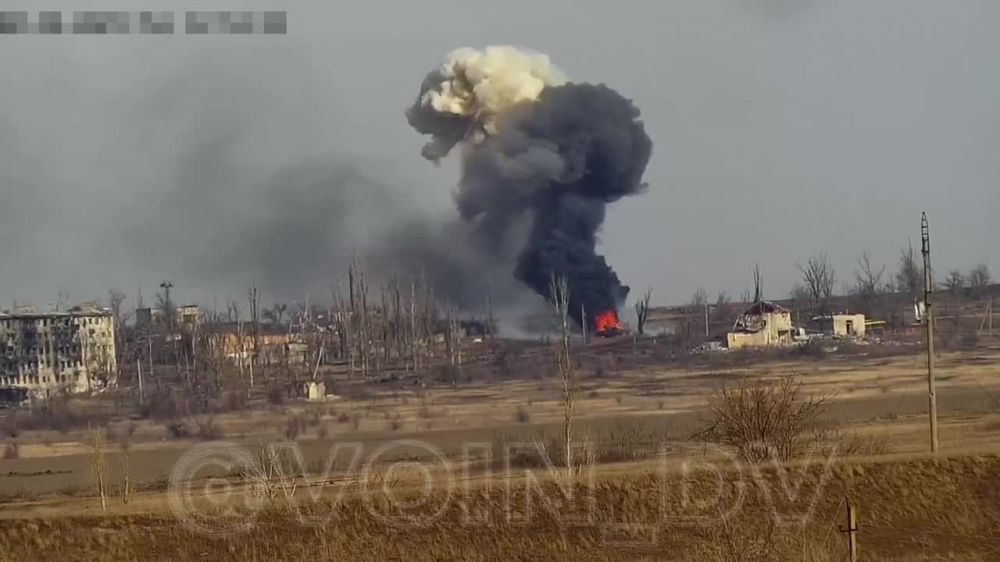 Виталий Киселев: Под Угледаром наши бойцы, обнаружив танк ВСУ, оперативно отработали по нему ПТУРом