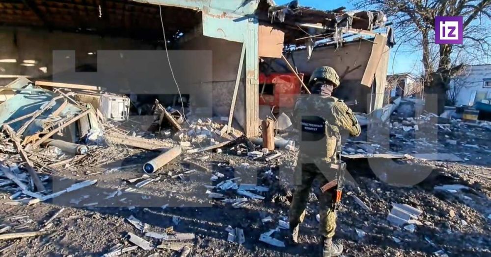 Кадры с места обстрела ВСУ в Волновахе, где погибли два человека