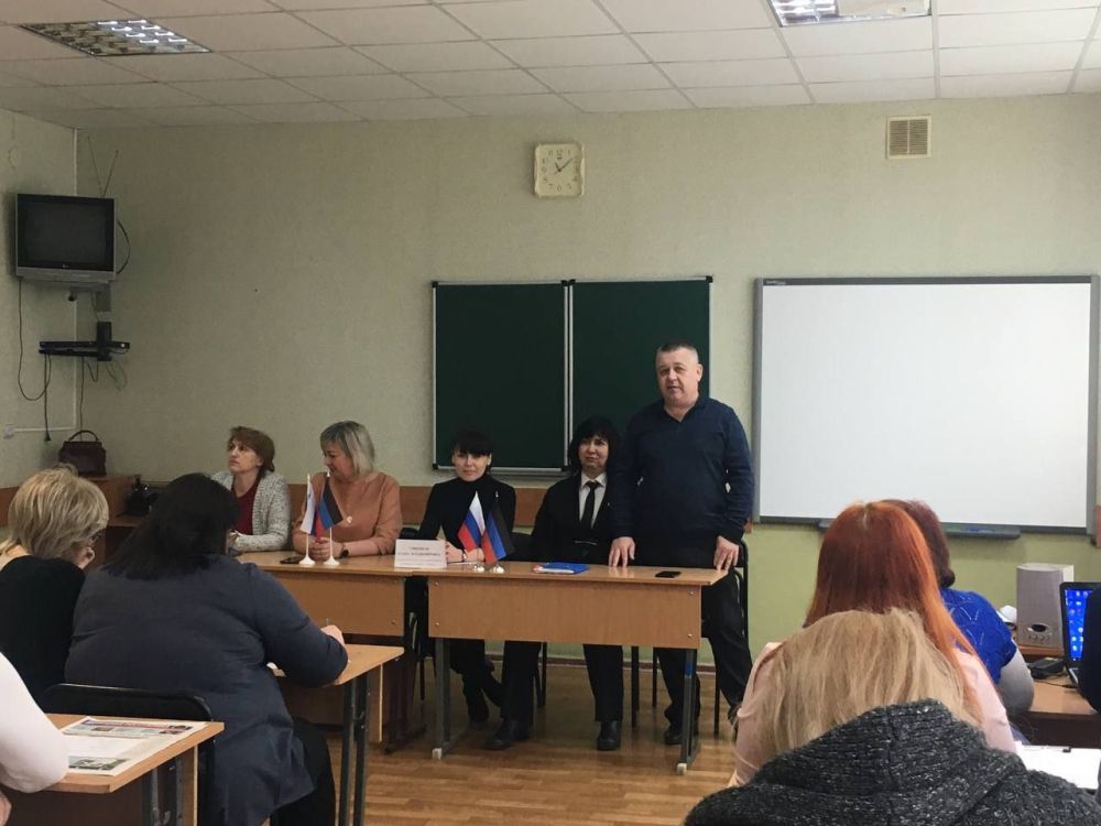 Василий Ткачук: "Встреча с трудовым коллективом"