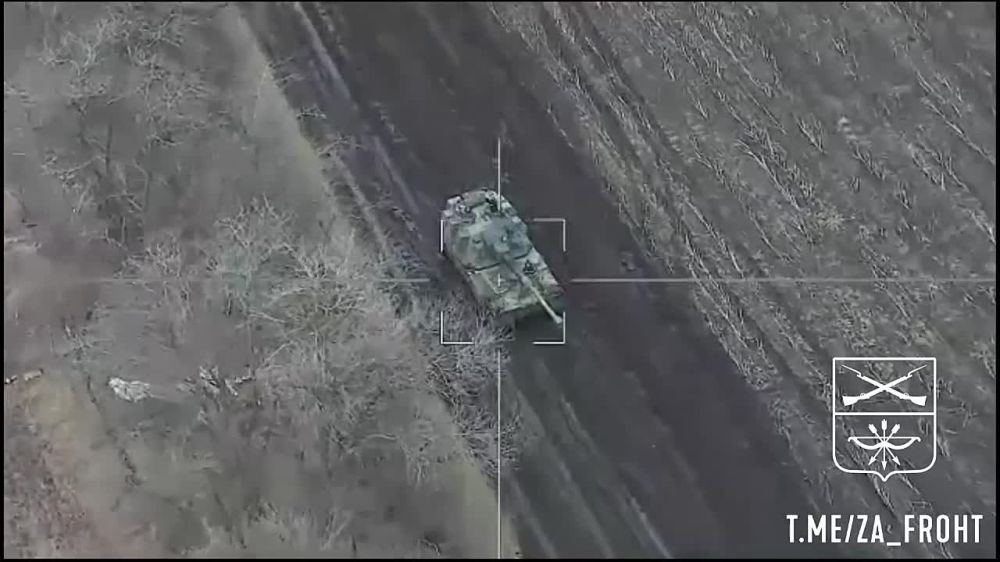 Юрий Котенок: Поражение польской САУ Krab ударным БПЛА-камикадзе "Ланцет" в районе Бахмута