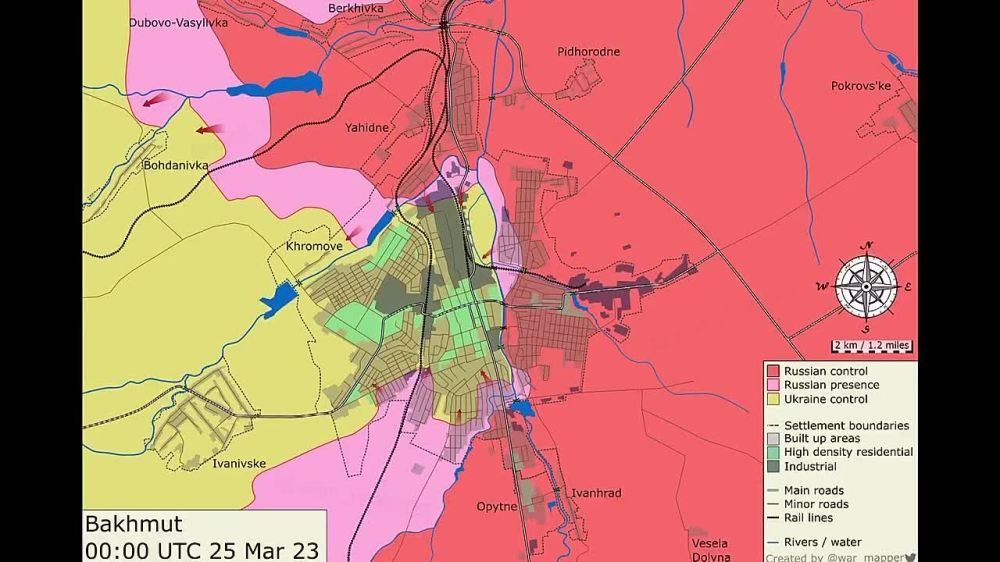 Виталий Киселев: Активное продвижение «музыкантов» за последний месяц в Артёмовске