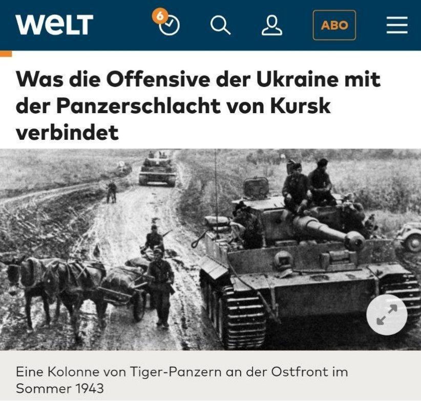 ��������� ��������� ������� Die Welt ������� ��� � ������ �������� � 1943 ����