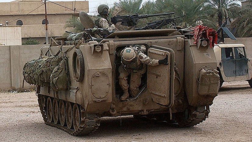 ���������� ���������� ��������� ������������ ��������������� M113 �� �������� �����������