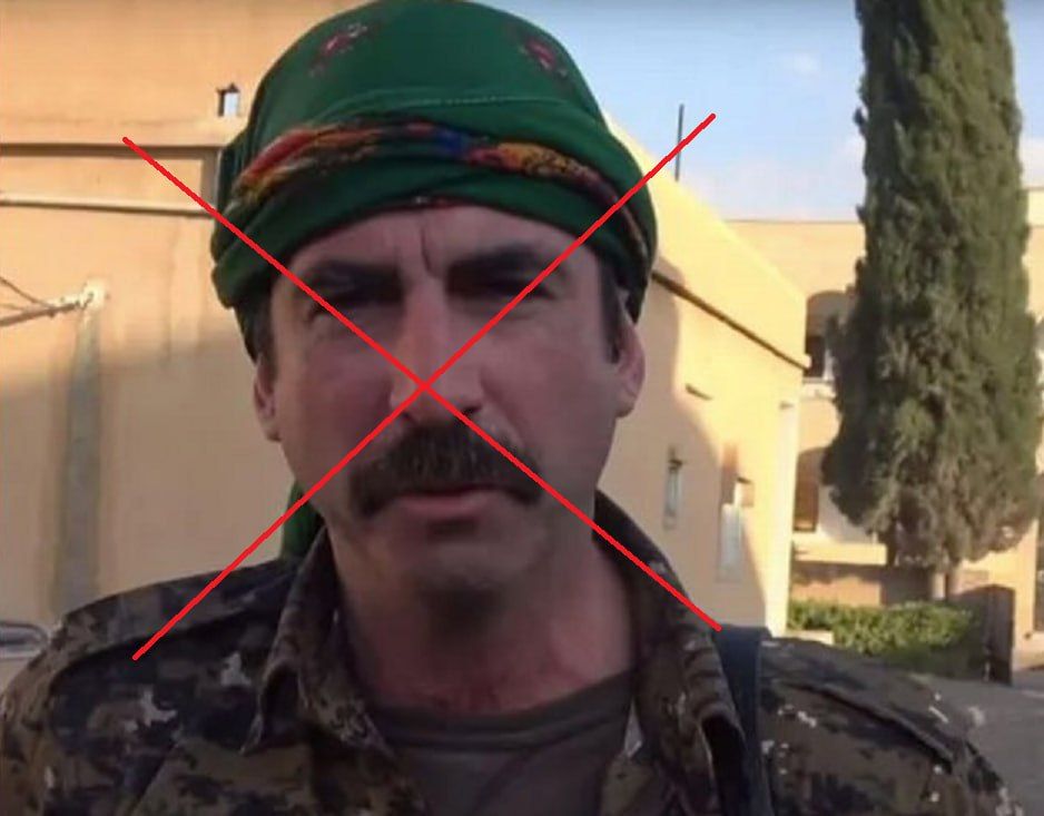 Юрий Котенок: Финбар Кафферки — 40-летний наёмник из Ирландии с сирийским опытом (в составе спонсируемых США курдских отрядов), недавно прибывший на Украину, чтобы убивать русских