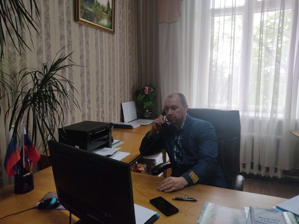 Александр Скворцов: Состоялась телефонная связь с населением «Прямая линия»