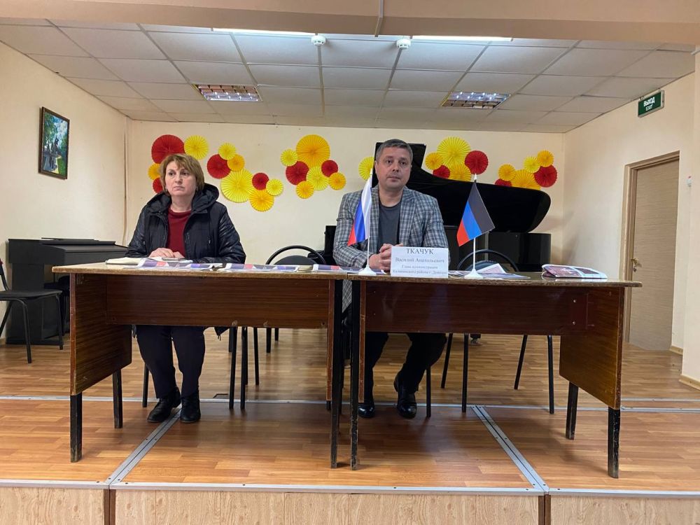 Василий Ткачук: "Встреча с трудовым коллективом"