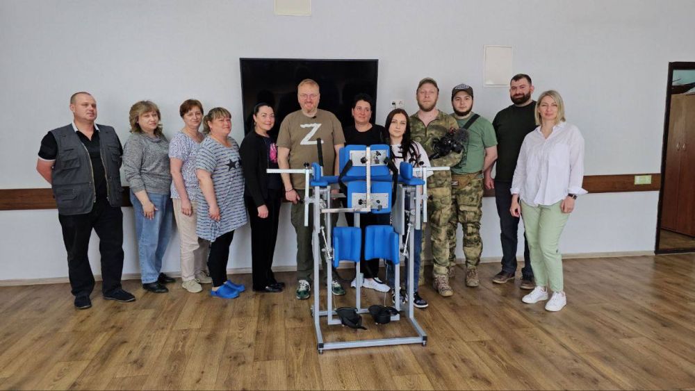 Виталий Милонов: Сегодня передал в Горловский центр реабилитации детей-инвалидов очень нужный и долгожданный подарок -...