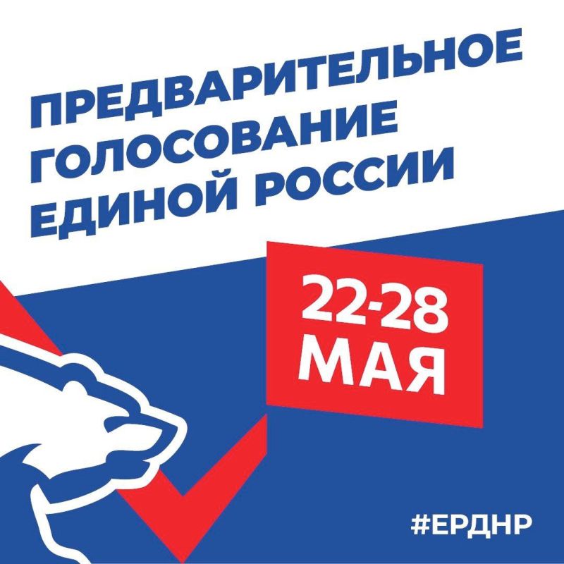 Роман Конев: Предварительное голосование Единой России в ДНР пройдет в смешанном формате