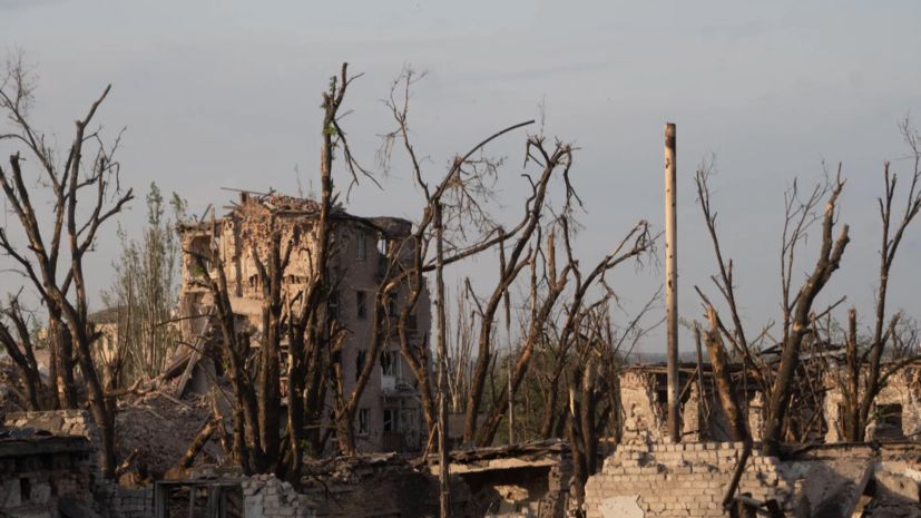 В Артёмовске обнаружены боеприпасы и бронетехника стран НАТО