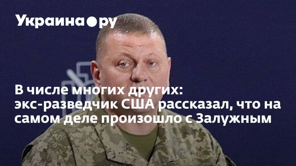В числе многих других: экс-разведчик США рассказал, что на самом деле произошло с Залужным