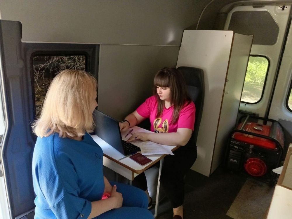 Передвижные офисы МФЦ ДНР посетили пять населенных пунктов