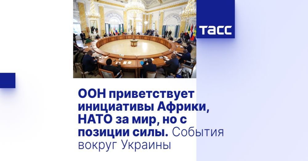 ООН приветствует инициативы Африки, НАТО за мир, но с позиции силы. События вокруг Украины