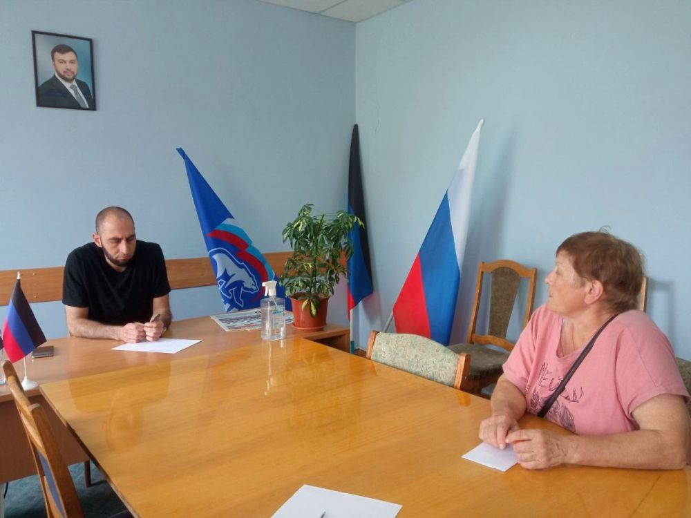 Руслан Дудников: Сегодня, 21 июня, провёл личный прием граждан