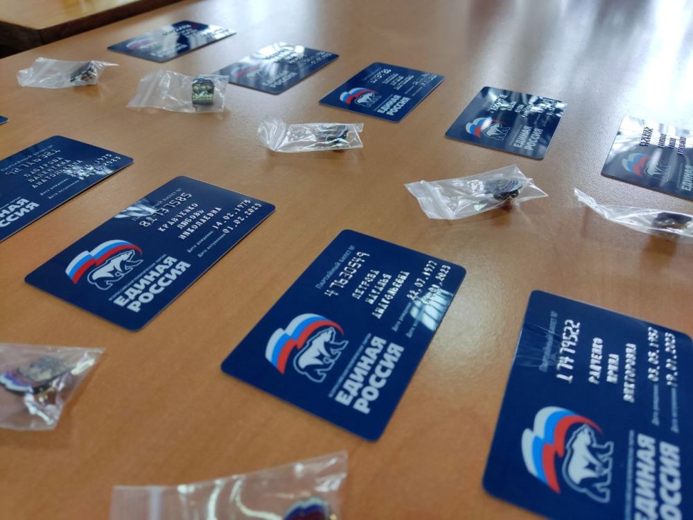 Руслан Дудников: Жители города Иловайска продолжают пополнять ряды "Единой России"