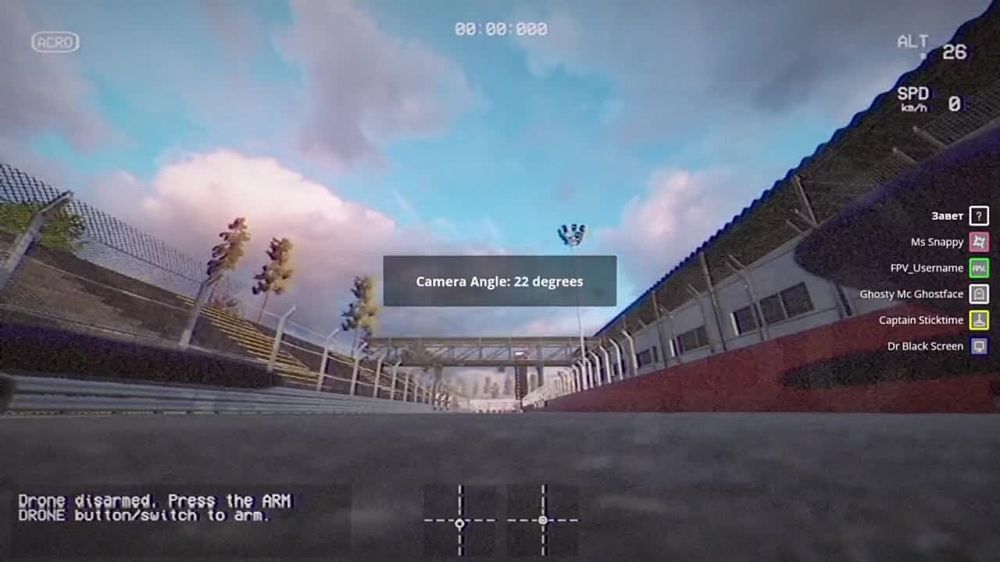 �������� ���������� � ������ acro (���� 7). ������� ��������������� ��� ���������� ������� ������ FPV �� ���� ��. ��������� ����