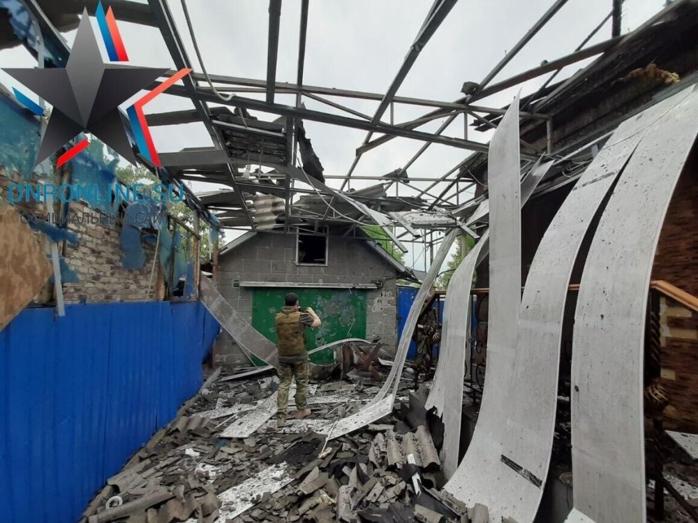 В Макеевке после обстрела со стороны ВСУ повреждены 40 домов