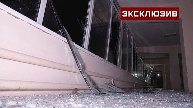 Выбитые окна и сорванные с петель двери: опубликованы кадры последствий обстрела больницы в Макеевке