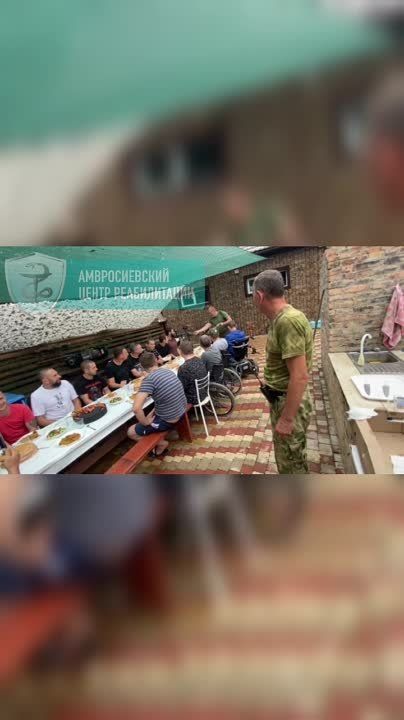 8 июля. "День семьи".. Бойцы в АРЦ готовили праздничный ужин