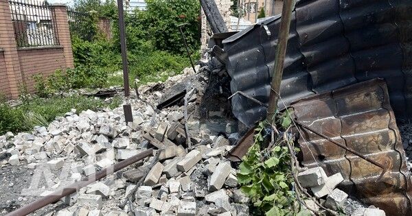 Обстрелом украинских боевиков убита женщина в Макеевке